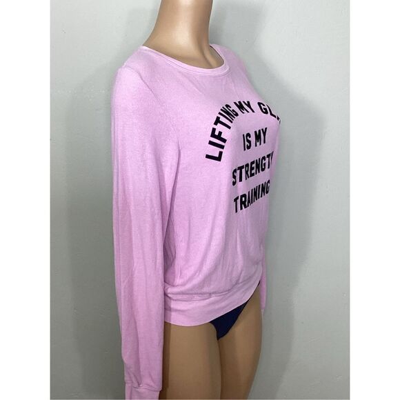 New. WILDFOX pink beach jumper. XS. Retails $98 - Picture 5 of 8